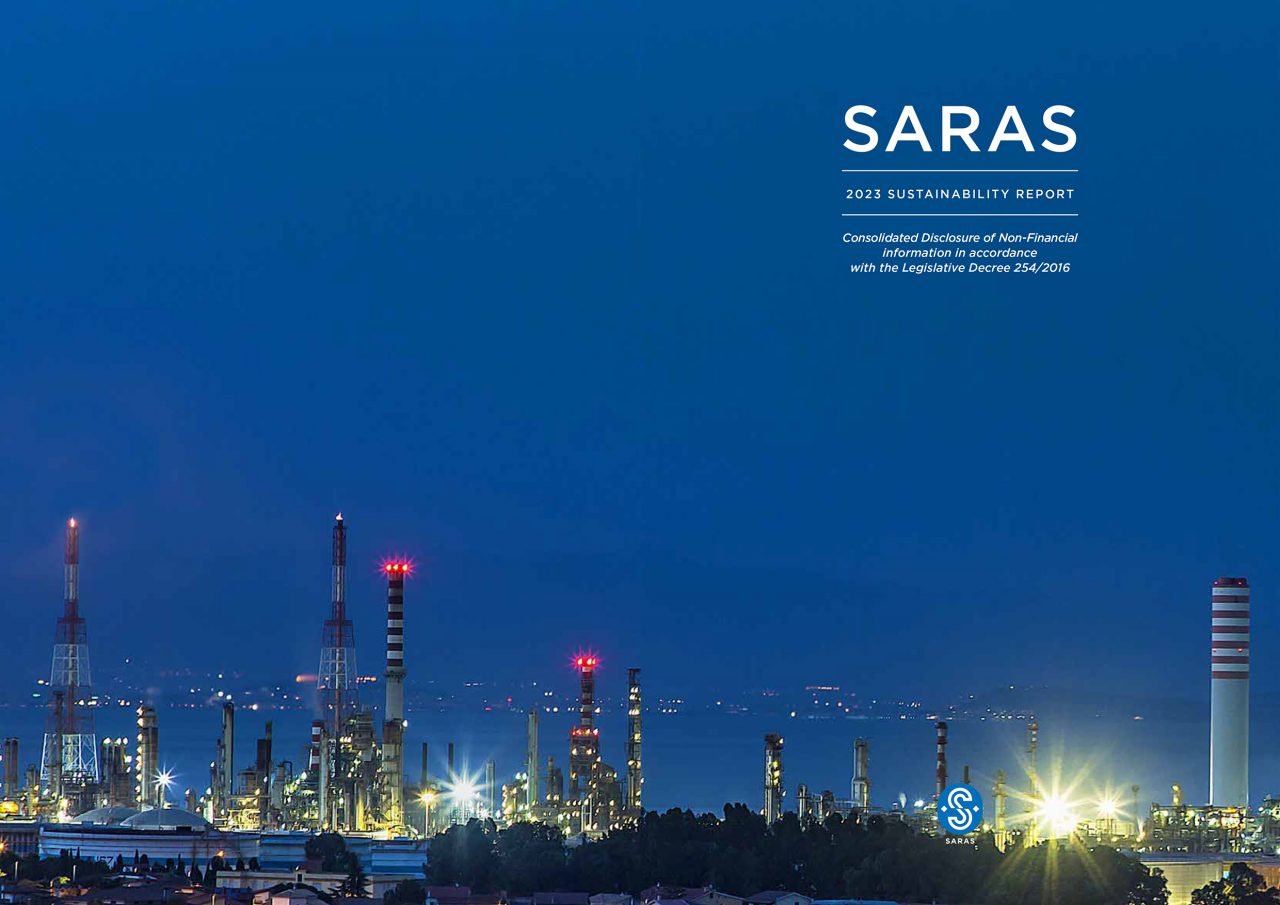 Saras transparently illustrates its sustainability strategy, based on constant environmental, social and governance commitment, with the annual publication of the Group Sustainability Report.